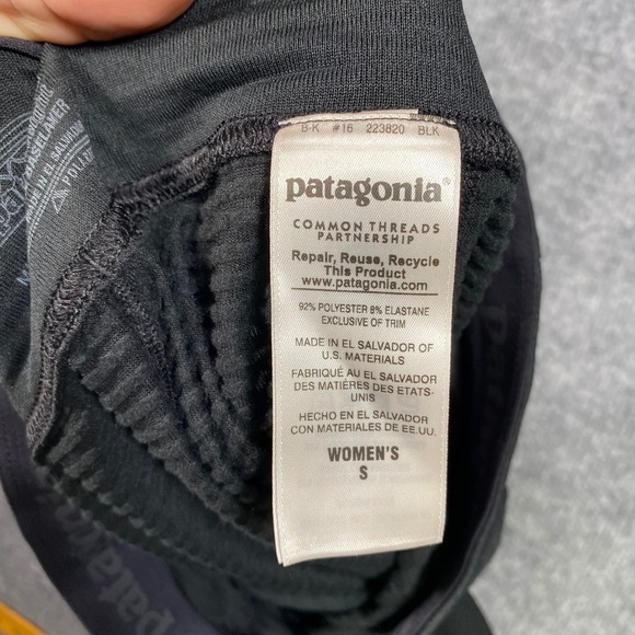 Patagonia Capilene Thermal Weight Leggings Black Womens Size Small Baselayer - Picture 8 of 10